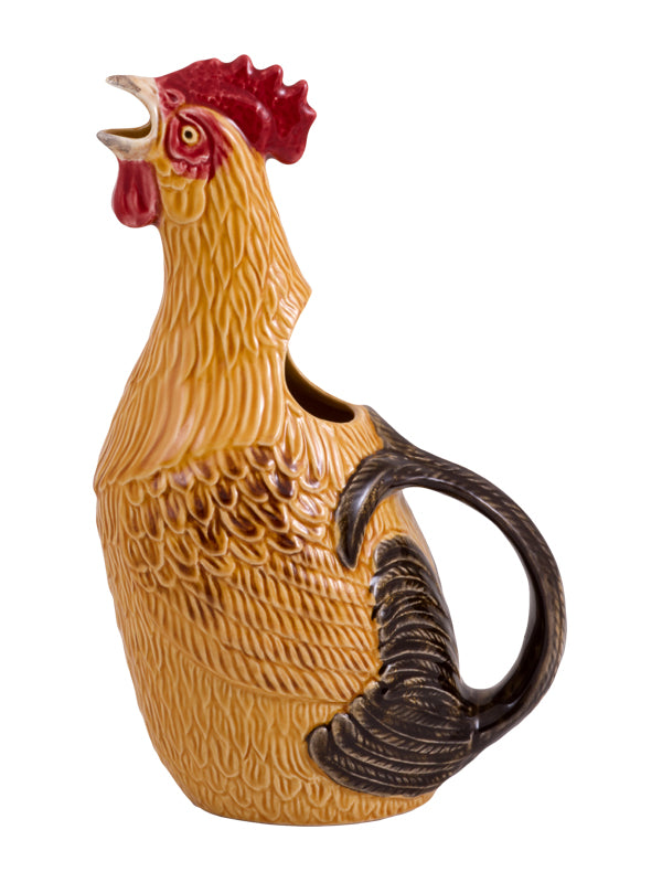 Bordallo Pinheiro Rooster Pitcher