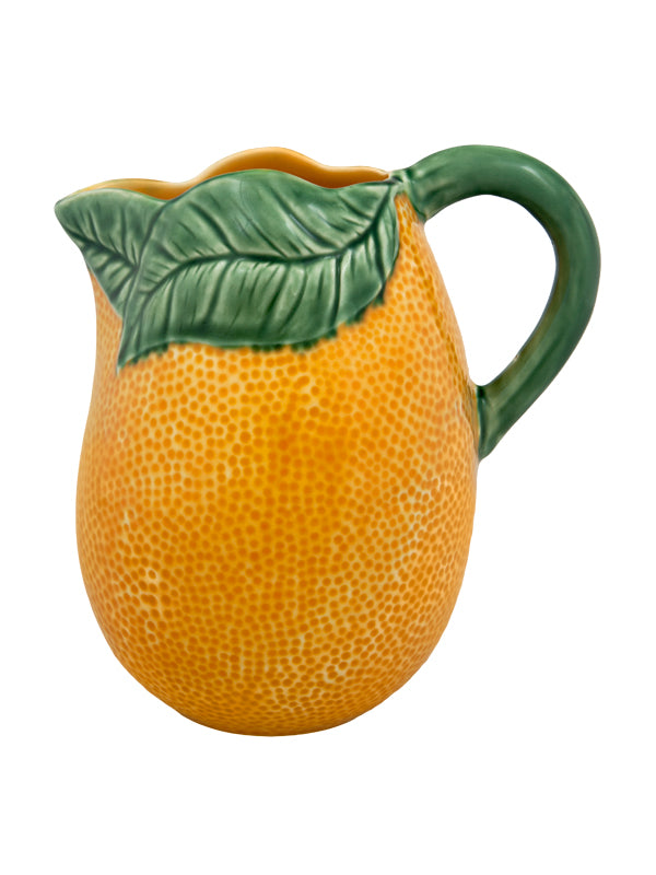 Bordallo Pinheiro Orange Pitcher