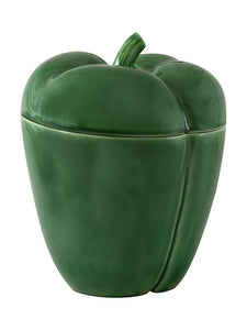 Bordallo Pinheiro 10" Green Pepper Box