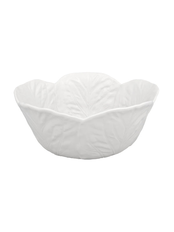 Bordallo Pinheiro Cabbage 115 oz. Beige Tall Salad Bowl