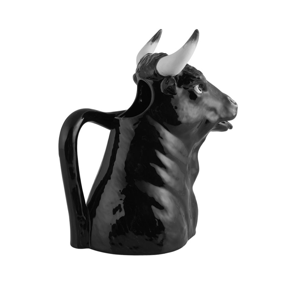 Bordallo Pinheiro Wine Pitcher Bull