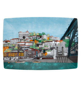 Vista Alegre Soul of Porto Rectangular Plate