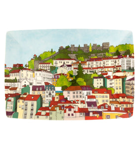 Vista Alegre Soul of Lisbon Rectangular Plate