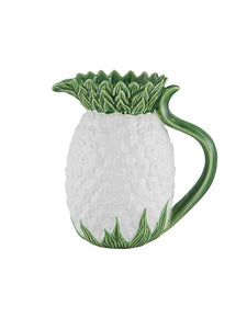 Bordallo Pinheiro Pineapple Pitcher White