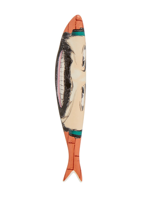 Bordallo Pinheiro Decorative Sardine - The Bearded Sardine