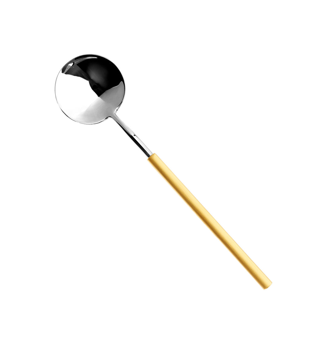 Vista Alegre Domo Matte Gold Sauce Ladle