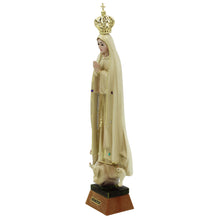 Load image into Gallery viewer, 9.5&quot; Our Lady Of Fatima Virgin Mary Beige Religious Statue, #1033V
