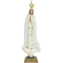 Load image into Gallery viewer, 23.5&quot; Our Lady Of Fatima Virgin Mary White Religious Statue, #1036
