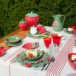 Bordallo Pinheiro Strawberries Tureen