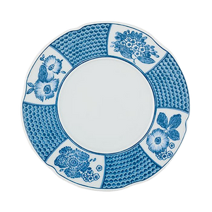 Vista Alegre Coralina Blue Bread and Butter Plate, Set of 4