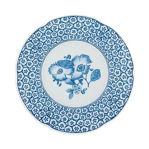 Vista Alegre Coralina Blue Dessert Plate, Set of 4