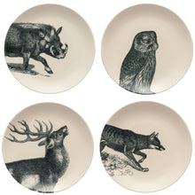 Load image into Gallery viewer, Costa Nova Elements Fauna Salad/Dessert Plates, Set of 4
