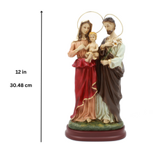 Load image into Gallery viewer, 12&quot; Holy Family Religious Statue Virgin Mary, Saint Joseph and Child Jesus
