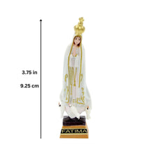 Load image into Gallery viewer, 3.75&quot; Our Lady Of Fatima Statue Made in Portugal #1010
