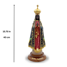 Load image into Gallery viewer, Hand-painted Our Lady Aparecida Religious Statue Made in Portugal
