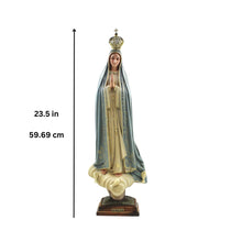 Load image into Gallery viewer, 23.5&quot; Our Lady Of Fatima Statue Made in Portugal #1036G
