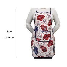 Load image into Gallery viewer, 100% Cotton Portuguese Viana Hearts Apron - Various Colors
