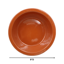 Load image into Gallery viewer, João Vale Hand-Painted Traditional Terracotta Salad Bowl
