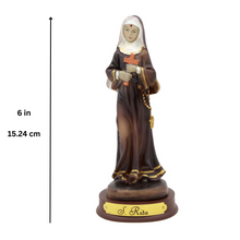 Load image into Gallery viewer, 6&quot; Saint Rita Religious Statue Made in Portugal
