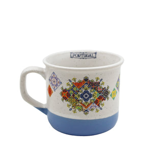 Portugal Tile Azulejo White and Blue 6 oz. Ceramic Mug