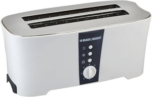 Black & Decker 4 Slice 1350W Toaster, 220-240V, Not for USA