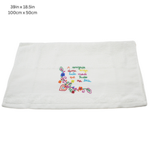 Load image into Gallery viewer, 100% Cotton Namorados Made in Portugal White 3-Piece Towel Set
