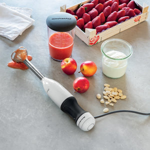 KitchenAid Classic Hand Blender, White, 220-240 Volts, Not for USA