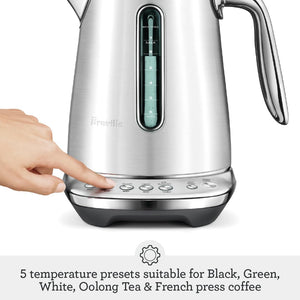 Breville BKE845BSS1BUS1 the Smart Kettle Luxe Tea Kettle