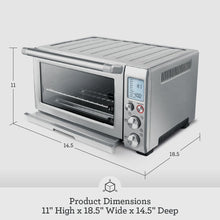 Load image into Gallery viewer, Breville BOV845BSS Smart Oven Pro Countertop Convection Oven, Brushed Stainless Steel
