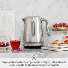 Load image into Gallery viewer, Breville BKE845BSS1BUS1 the Smart Kettle Luxe Tea Kettle
