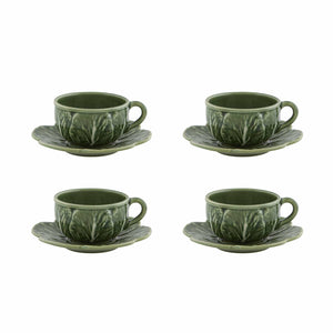 Bordallo Pinheiro Cabbage 20 Piece Dinnerware Set