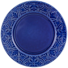 Load image into Gallery viewer, Bordallo Pinheiro Rua Nova Indigo Dinner Plate, Set of 4
