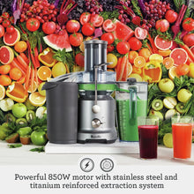 Load image into Gallery viewer, Breville BJE430SIL Juice Fountain Cold Juicer, Silver
