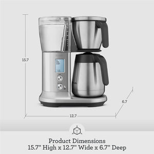 Breville BDC450BSS Precision Brewer Thermal Coffee Maker, Brushed Stainless Steel