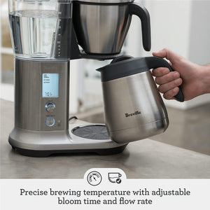 Breville BDC450BSS Precision Brewer Thermal Coffee Maker, Brushed Stainless Steel