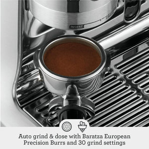 Breville BES880 Barista Touch Espresso Machine, Brushed Stainless Steel