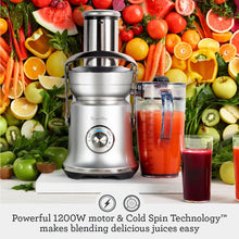 Load image into Gallery viewer, Breville BJE830BSS Juice Fountain Cold XL Juicer, Brushed Stainless Steel
