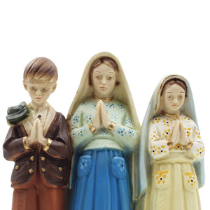 Three Shepherds of Our Lady of Fatima Religious Figurine Statue, Made In Portugal