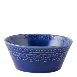 Bordallo Pinheiro Rua Nova Indigo Cereal Bowl, Set of 4