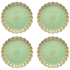 Costa Nova Marrakesh 11" Eucalyptus Dinner Plate, Set of 4