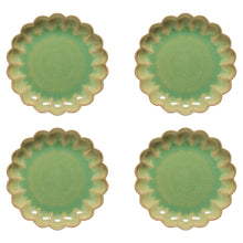 Load image into Gallery viewer, Costa Nova Marrakesh 9&quot; Eucalyptus Salad/Dessert Plate, Set of 4
