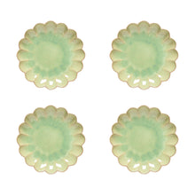 Load image into Gallery viewer, Costa Nova Marrakesh 7&quot; Eucalyptus Appetizer Plate, Set of 4
