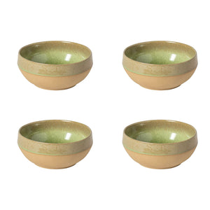 Costa Nova Marrakesh 6" Eucalyptus Soup/Cereal Bowl, Set of 4