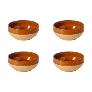 Costa Nova Marrakesh 6" Cannelle Soup/Cereal Bowl, Set of 4