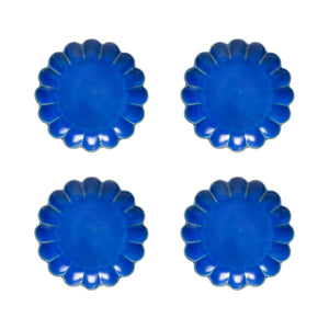 Costa Nova Marrakesh 7" Ciel Appetizer Plate, Set of 4