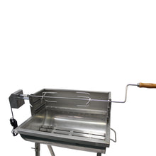 Load image into Gallery viewer, Aisi 304 Stainless Steel BBQ Grill with Motor and Accessories, Handmade and Welded in Portugal
