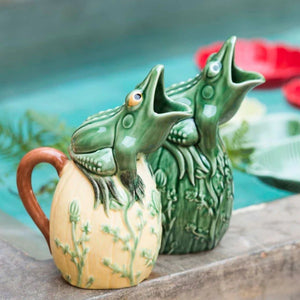 Bordallo Pinheiro Frog Pitcher