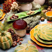 Load image into Gallery viewer, Bordallo Pinheiro Pumpkin Pasta Plate, Set of 2
