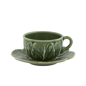 Bordallo Pinheiro Cabbage 5 Piece Dinnerware Set