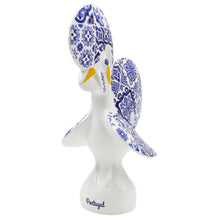 Load image into Gallery viewer, Traditional Portuguese Blue &amp; White Tile Azulejo Ceramic Good Luck Rooster
